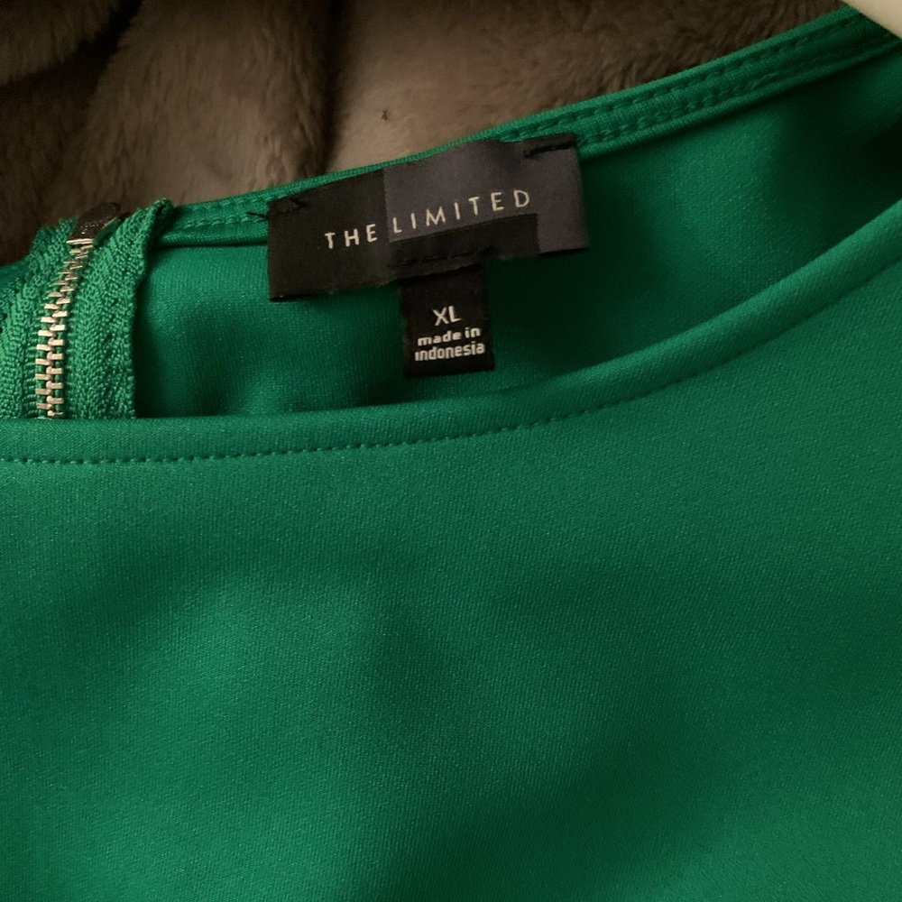 Kelly Green dress The Limited brand